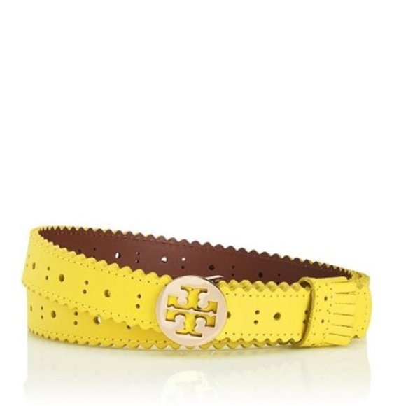 Tory Burch Accessories - Beautiful Cute 7/8" Tory Burch Belt Daisy Yellow